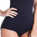 Women Waist Trainer Tummy Control Panties Body Shaper High Waisted Shapewear Briefs Butt Lifter Slimming Corset Seamless (Black, XS)