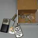 Kwikset Powerbolt 250 10-Button Keypad Satin Nickel Transitional Electronic Deadbolt Door Lock, Featuring Convenient Keyless Entry, Customizable User Codes, Auto Locking