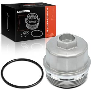 A-Premium Oil Filter Housing Cap Assembly Compatible with Mini Cooper 2002-2016, Cooper Countryman 2014-2016, Cooper Paceman 2013-2016, 1.6L, Oil Filter Housing Cover, W10B16 W10B16A W11B16A W11B16