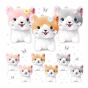 Zomiboo 9 Pcs Mini Cats Plush Toy Kitten Stuffed Animals Stuffed Cats Lot Tiny Stuffed Kitten Soft Plush Cats Doll Hanging Pendant Ornament for Backpacks, Handbags Keychains Pencil Cases (Cute Style) Zomiboo 9 Pcs Mini Cats Plush Toy Kitten Stuffed Animals Stuffed Cats Lot Tiny Stuffed Kitten Soft Plush Cats Doll Hanging Pendant Ornament for Backpacks, Handbags Keychains Pencil Cases (Cute Style)