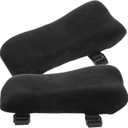 2 pcs Ergonomic Office Chair Arm Pads, Memory Foam Armrest Pads for Office Chair Gaming Chair Arm Rest Covers for Desk Chair, Armrest Cushions for Elbow Pressure Relief