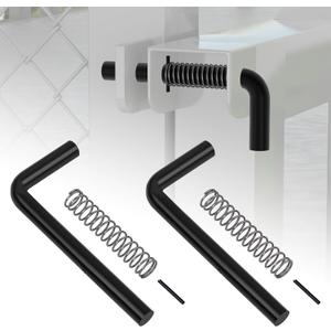 819T Trailer Gate Spring Latch Kit 2 Pack Trailer Gate Pins Heavy Duty Trailer Gate Latch Repair Kit for Carry-On Utility Trailers