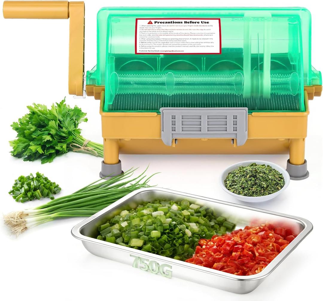 Commercial Hand Scallion Cutter Green Onion Cutter Slicer