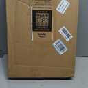 Bemis 500EC Durable Wood Toilet Seat with Easy Clean Hinges, Made in USA, Round, Bone