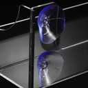 PRETYZOOM Suction Cup Refrigerator Rack Organizer Acrylic Wall Mounted Storage Shelf for Drinks Convenient Beverage Holder for Store Fridges and Home Use