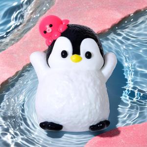 Taba Squishy Penguin, Cute Animals Toys for Kids & Adults, Kawaii Stress Relief Fidget Sensory Toys, Soft Silicone Squeeze Gifts for Children, Teens, and Adults