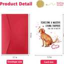 2 x Funny Valentines Day Card  Cute Dog Poop Pun Valentines Day Gifts for Him or Her  Hilarious Valentine Card for Boyfriend, Girlfriend, Husband, Wife, Men and Women (SK-040)