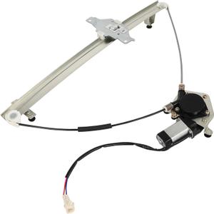 FINDAUTO Front Left Power Window Regulator with Motor Fit for 1998-2000 for Toyota RAV4