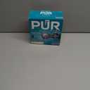 PUR Plus Horizontal Faucet Mount Filtration System with 3-in-1 Lead Reducing Filter, Water Filter for Sink, Lasts 100 Gallons, Compatible with Sinks with External Aerators, Metallic Grey