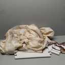 INFANS Kids Play Tent with Washable Mat Star Light Windows, Anti-Trip Large Playhouse Toys for Children Boys Girls, Indoor Outdoor Princess Tents Castle for Toddlers (Beige)