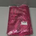 6 Packs 12 x 72 inches Sequin Table Runner, Hot Pink Glitter Table Runner for Birthday Party Supplies Wedding Engagement Baby Shower Holiday Celebration Event Decorations