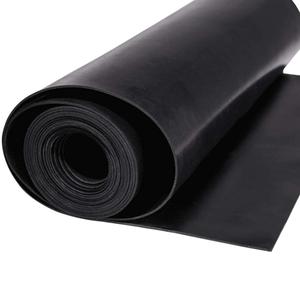 TORRAMI Neoprene Rubber Sheet Roll 1/16 (.062) Inch Thick x 12 Inch Wide x 10 Feet for DIY Gaskets, Pads, Seals, Crafts, Flooring,Cushioning of Anti-Vibration, Anti-Slip
