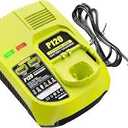 DSANKE P120 14.4V 18V Battery Charger Replacement for Ryobi Charger ONE+ P117 P118 P119 Lithium-Ion NiCd NiMh Battery P100 P101 P102 P103 P105 P107 P108 BPL-1815