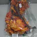 2Pack 24 Inch Fall Thanksgiving Decorations Maple Trees, Lighted Artificial Fall Tree with Lights, Thanksgiving Table Centerpieces Decoration Friendsgiving Decor for Home Office Indoor