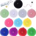 Tape Measure Body Measuring Tape, Retractable 60 Inch Soft Mini Measuring Tape, Small Sewing Fabric Tape Ruler for Cloth Waist Medical Nursing Craft(12 Pack)