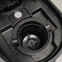 Mini Single Serve Coffee Maker for K Cup and Ground Coffee, Fast Brew One Cup Coffee Machine with Descaling Reminder and Water Window, 6 to 12 oz. Brew Sizes, Black (9.45 Inches)