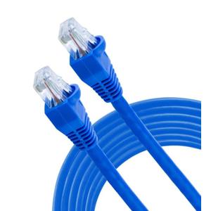 GE Pro 14ft Cat6 Ethernet Internet Cable, Blue