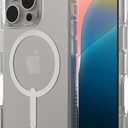 ZAGG Crystal Palace Lite Snap Graphene-Reinforced Case for iPhone 16 Pro [6.3-Inch], MagSafe Compatible, Anti-Yellowing, Ultra-Thin, Scratch-Resistant, Shockproof Phone Back Cover (Transparent)