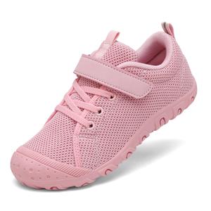 JEJQN Boys Girls Shoes Anti-Collision Wide Toe Box Kids Tennis Sneakers