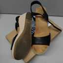 SHIBEVER Women's Wedge Platform Sandals: Espadrille Dressy Comfortable Summer Open Toe Ankle Strap Buckle Women Sandal