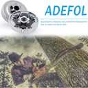 Chainsaw 7pcs Kit Sprocket Clutch Drum 3/8" for Stihl 017 018 021 023 MS170 MS180 MS210 MS230 MS250 Replacement Parts with Needle Bearing Washer E-Clip Worm Gear for 1123 640 2003, 1123 640 2073