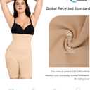 Lover-Beauty Women's High Waist Shapewear Tummy Control Seamless Body Shaper Shorts (Medium-Large, Beige)