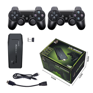 4K Game Stick Lite Video Game M8 64GB Wireless Two-grip PSP Game Controller