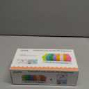 Monthly Pill Organizer 2 Times a Day, 30 Day One Month Pill Box AM/PM, Weekly Pill Holder Pill Case for Vitamins, Fish Oil, Supplements & Medication (Fully Transparent Multi-colored)