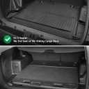 Floor Mats for Toyota 4Runner 2010 2011 2012 Front Rear Rows Cargo Liners 5 Seats (No 3rd Row or No Sliding Cargo Deck) Rubber Heavy Duty Car Carpets Non-Slip Odorless Accessories for Toyota 4Runner