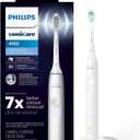 Philips Sonicare 4100 Rechargeable Electric Toothbrush, with Pressure Sensor, 2 Intensity Settings, SmarTimer and QuadPacer, 14-Day Battery Life, White, Model HX3681/23