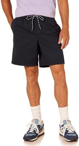 Amazon Essentials Men's 8" Inseam Relaxed-Fit Drawstring Walk Shorts with Elastic Waist 4XL