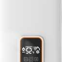 Large Capacity Tankless Water Heater Electric, 3.5KW 110V Instant Water Heater with Automatic Control System, Fault Self-Test and Constant Temperature - Under Sink On Demand Hot Water Heater