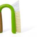 Full Circle Grunge Buster Grout & Tile Scrub Brush, Green