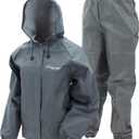 FROGG TOGGS Women's Ultra-Lite2 2-Layer Waterproof Breathable Protective Rain Suit (Carbon)