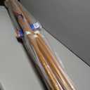 Pack of 10 Pine Wooden House Flag Pole 56 In