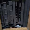 Sterilite 4 Shelf Cabinet, Lockable Utility Storage, Gray, 2-Pack | Adjustable Shelves - Plastic Shelving Unit for Organizing Garage, Pantry, Basement, Laundry Room or Mudroom