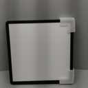 16 Inch Square LED Flush Mount Ceiling Light, 40W 4000LM, 3000K/4000K/6000K CCT Selectable,Black Super Slim Low Profile Ceiling Light Firxtue for Bedroom/Kitchen/Living room/Dinning room/Hallway