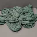 6 Pack Cheesecloth Table Runner 9ft,17 x 108 inch Gauze Table Runner Rustic Romantic Wedding Runner for Wedding Bridal Shower Fall Decoration,Grey Green