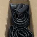 Hycline 2-Pack Mountain Bike Tires Set: 20/24/26/27.5-inch Folding Replacement High-Performance Wear-Resistant Bicycle Tires and Pair Inner Tubes with Tire Levers for MTB Off-Road Bike