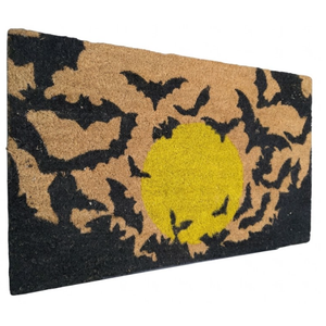 Halloween Door Mat,Halloween Rug,Halloween Porch Decor,Welcome Front Doormat Linen Rubber Layered Mats Nonslip Washable Halloween Decor For Front Porch Entryway, 18x30