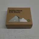 KeaBabies 2-Pack Organic Crib Sheets for Boys, Girls - 52x28 Fitted Crib Mattress Sheet Neutral, Breathable Jersey Cotton Cover for Baby Bed, Toddler Mattress, Soft & Cute Prints (Herb)