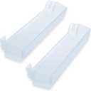 Premium DA63-08646A Refrigerator Door Shelf Bin for Samsung Refrigerator RT21M6213SR RT21M6215SR RT21M6215WW RT21M6213SG RT21M6213WW, Replaces AP6241329 PS12082571 EAP12082571（2 Pack）