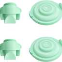 2pcs Duckbill Valves and 2pcs Pump Seals Diaphragm Compatible with Elvie Breast Pump, Replace for Elvie Pump Valves and Diaphragm, Pump Seal Used for Original Flange