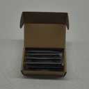 Black Cabinet Handles 3 Inch Hole Spacing Stainless Steel Drawer Pulls for Cabinets, Dresser, Bathroom 5 Pack