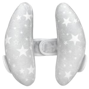 Infant Travel Pillow, Adjustable Baby Head Neck Support Cushion for Car Seat and Stroller - Comfortable and Lightweight Baby Travel Pillow, with Moon and Star Pattern
