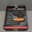 Mueller Heart 5 Waffle Maker, Norwegian Waffle Iron, Adjustable Browning Control & Nonstick, Cool Touch Handle, Easy to Clean, Small Kitchen Appliances