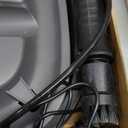 Foldable Electric-Pressure-Washer w/3.2Gal Tank, Max 290PSI, Water Pressure Washer 10FT Hose for Outdoor Indoor Cleaning, Pet Cleaning, Type-C Charging, Black