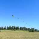 Gaint Kite for Adults Easy to Fly, 9ft Huge Delta Kite Come with 98ft Tail, X-Large