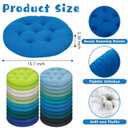 Tinideya 24 Pcs Floor Cushions Classroom,Medium 15.7 Inch,Blue-Green