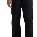 Wrangler Authentics Mens Classic 5-Pocket Relaxed Fit Cotton Jean (32W x 34L, Black)